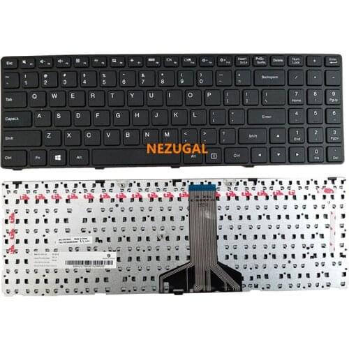 New Laptop Keyboard for Lenovo Ideapad B50-50 100-15 100-15IBD Type 80QQ 6385H-US NB-99-6385H-LB-00-US PK1310E1A00 SN20J78609