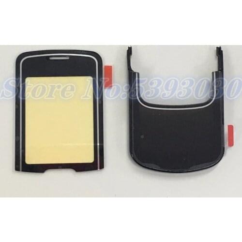 New LCD Front Glass Screen Lens & Keypad Lens Panel Set For Nokia 8600 Luna