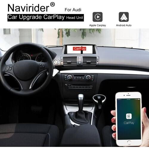 Car Upgrade Audio Video System Airplay Wireless Carplay Andriod Auto For BMW 120i 125i 118i 116i GPS Siri Voice Interface Black