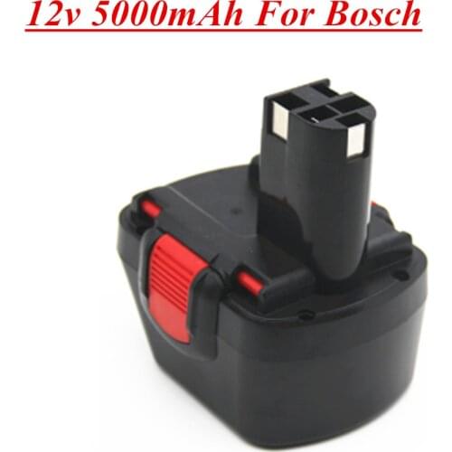 For Bosch 12V 5000mAh Ni-MH Rechargeable Battery for BAT139 BAT043 BAT045 BAT046 BAT049 BAT120