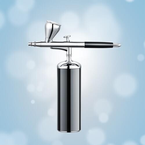 Portable Airbrush With Compressor Set Multi Functional Safe Big Capacity Ink Cup Spray Gun Cleaning Kit Sunless Tanning Barber