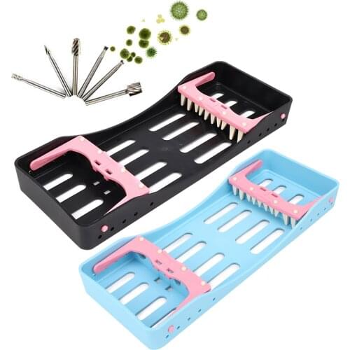 Foldable Design Dental Surgical Sterilization Box Disinfection Tray High Temperature Resistance Dentistry Oral Care Tools Plate