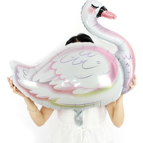 Wedding balloon cartoon whooper swan shape balloon birthday party decoration arrangement balloon wholesale