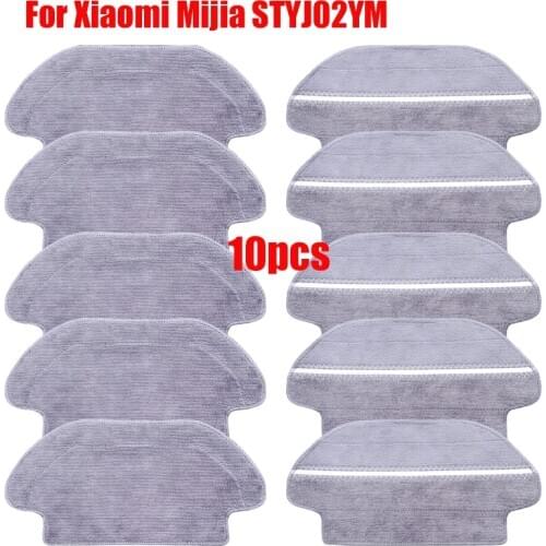 Dry Wet Dual-Use Mop Cloth Pad Rag Parts For XiaoMi Mijia STYJ02YM Viomi V2 PRO V-RVCLM21B Vacuum Cleaner Robot Accessories