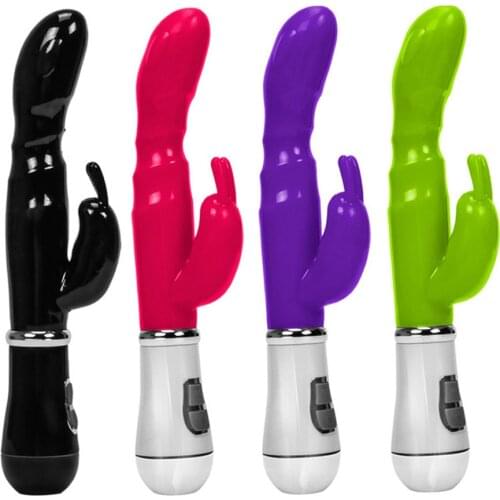 G Spot Vibrator for Women Dual Vibration Silicone Dildo Waterproof Female Vagina Clitoris Massager Sex Toys for Women Adult Toys