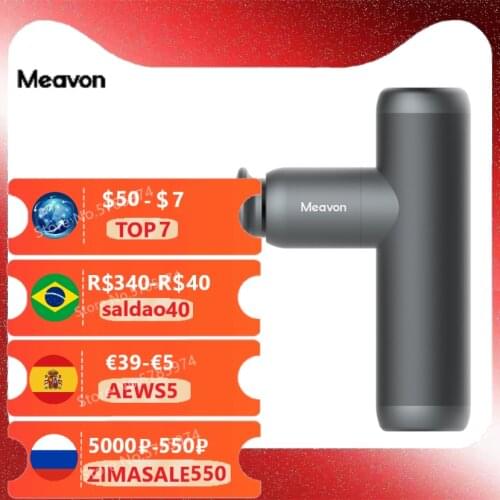 Xiaomi Meavon Percussion Body Muscle Electric Massger Pocket Type-C Recharge Massage Gun Fascia Pain Relief Tissue Relaxation