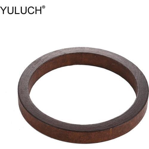 YULUCH 2019 Fashion Pop Big Brown Bracelets Jewelry Accessories For Women Lady Party Ethnic African Round Circle Wooden Bangles