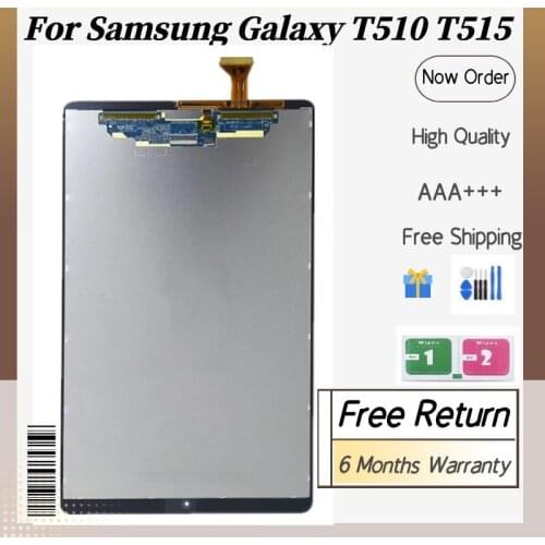 100% Work For Samsung Galaxy Tab A 10.1 2019 T510 T515 T517 SM-T510 LCD Display Touch Screen Digitizer Assembly