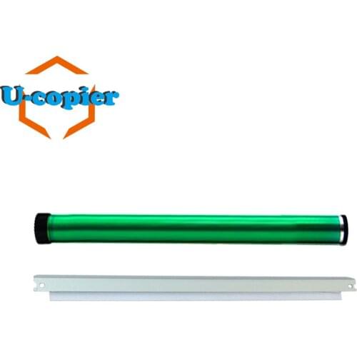 1/2Set Drum Cleaning Blade + OPC Drum For Samsung ML 1610 1615 2010 2015 2020 16201641 2510 For Xerox 3117 3112 PE220 Wipe Blade