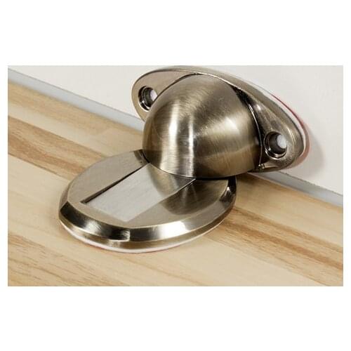 1pc Magnet Door Stops Sticker Door Stopper Magnetic Door Holder Toilet Glass Door Hidden Doorstop Furniture Hardware