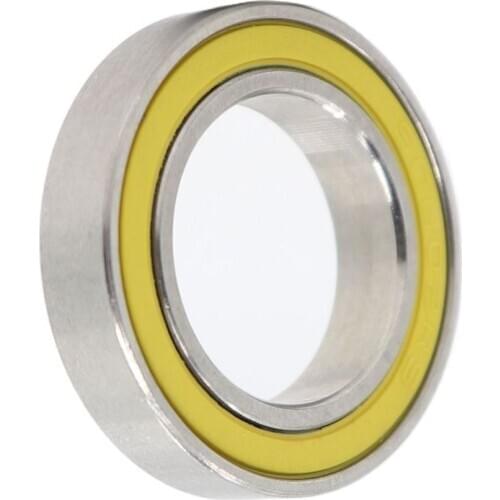 6802-2RS Stainless Bearing 15*24*5 mm 1PC ABEC-3 6802 RS Bicycle Hub Front Rear Hubs Wheel 15 24 5 Ceramic Balls Bearings