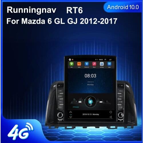9.7" Android 10.1 For Mazda 6 GL GJ 2012 2013 2016 2017 Tesla Type Car Radio Multimedia Video Player Navigation GPS RDS no dvd