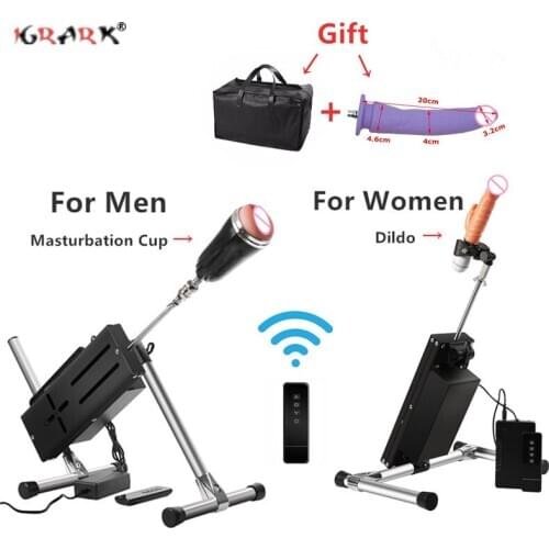 Wireless Male Sex Masturbation Dildo Pump Machine Gun for Women Men Couples Adults Vagina Vibrator Automatic Pumping Attachments