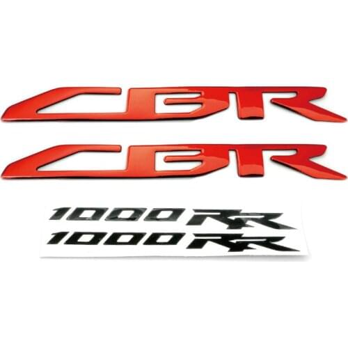 For Honda CBR1000RR CBR 1000 RR New Motorcycle 3D Raise Logo Stickers Motorbike Badge Emblem Decals Racing Fairing Tank Pad Grip