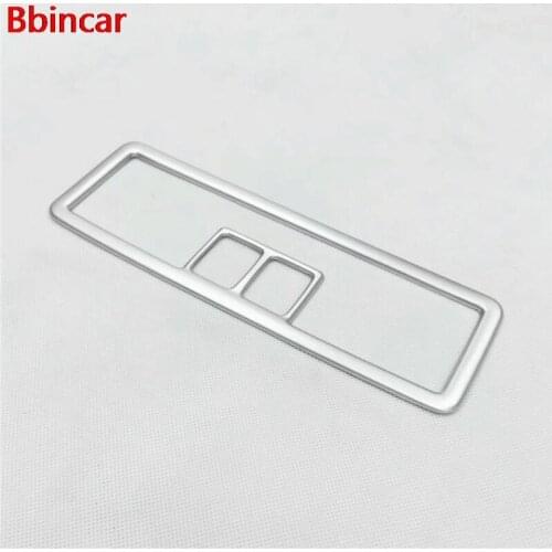 For Volkswagen VW Atlas Teramont 2017 2018 ABS Car Middle Reading Read Lamp Cover Roof Light Sequins Trim Auto Interior Styling