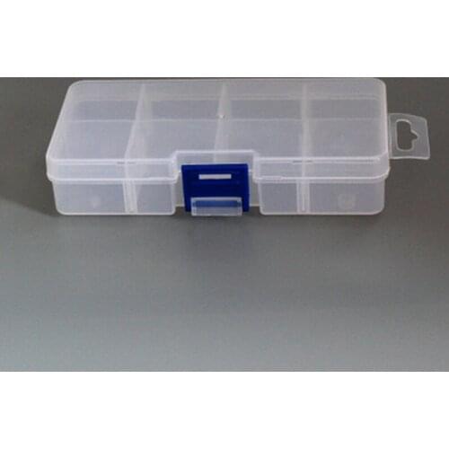 By ems or dhl 100pcs Hot Worldwide 8 Slots Plastic Storage Box Case Home Organizer Container Pill box