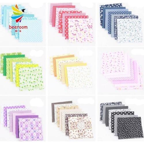 25cmx25cm and 50cmx50cm Cotton Fabric Printed Cloth Sewing Quilting Fabrics for Patchwork Needlework DIY Handmade Material