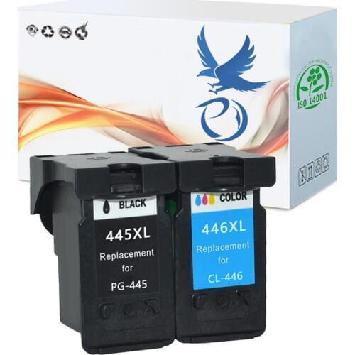 PY PG-445XL PG445 pg-445 CL-446XL 446XL Ink Cartridge Compatible for Canon PG 445 CL 446 PIXMA MX494 MG2440 MG2540 2940 printer