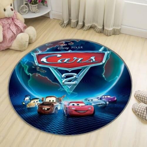 Round Rugs 100cm Baby Play Mat Crawling Pad Anti-slip Kids Floor Mat Game Carpet Living Round Mat Rugs for Boys Bedroom