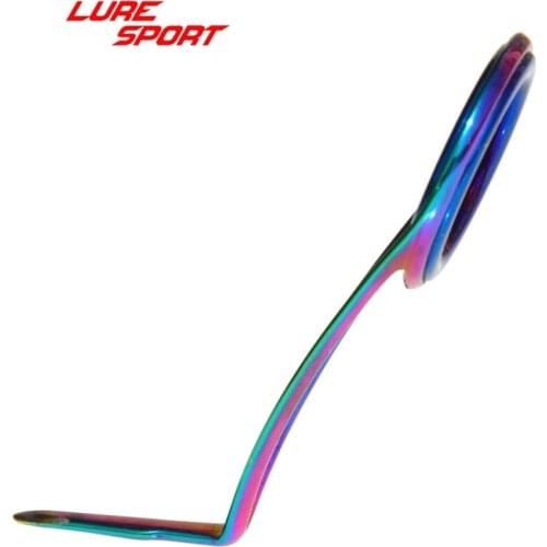 LureSport KLH Guide 10pcs KLM Multicolor frame blue ring Fishing Rod Building component Repair DIY Accessory