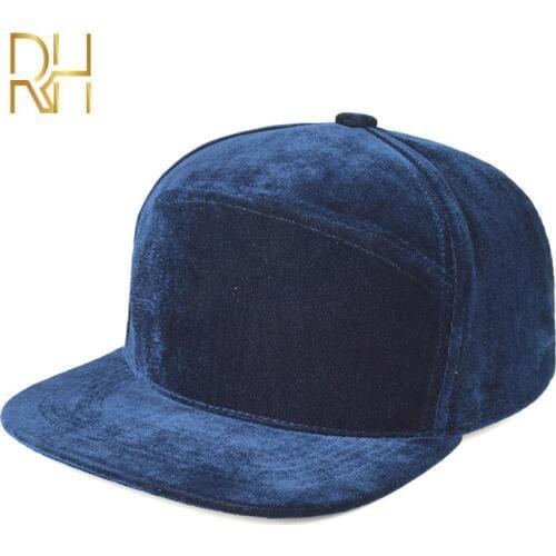 Men Women New Faux Velvet Baseball Cap Women Plain Black Men Winter Fashion Pure Flat Dad Caps Hip Hop Snapback Hats RH