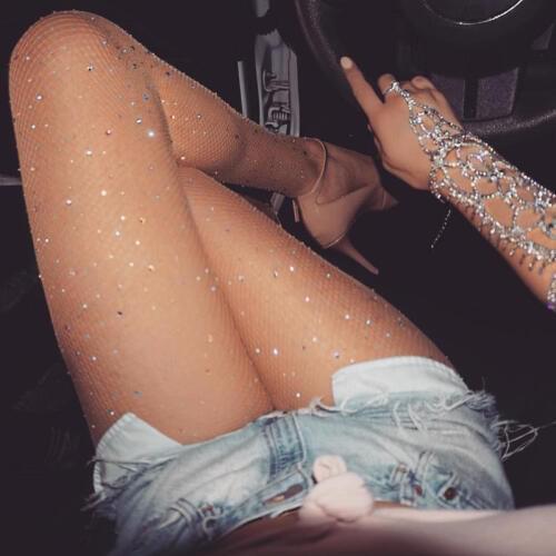 N HUN Young Women's Fishnet Tights