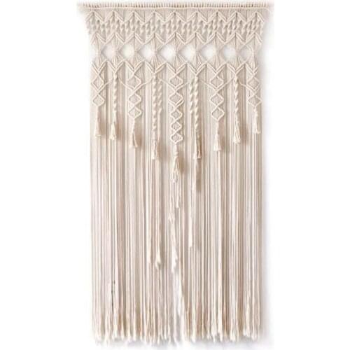 Wall Hanging Woven Door Curtain Home Hanging Room Divider Nordic Window Decorative Hanging Dream Catcher Tapestry