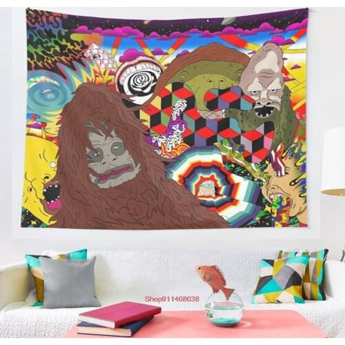 The big lez show wall art tapestry Hippie Tapestry Wall Hanging for Living Room Bedroom Dorm Room Home Decor Tapiz