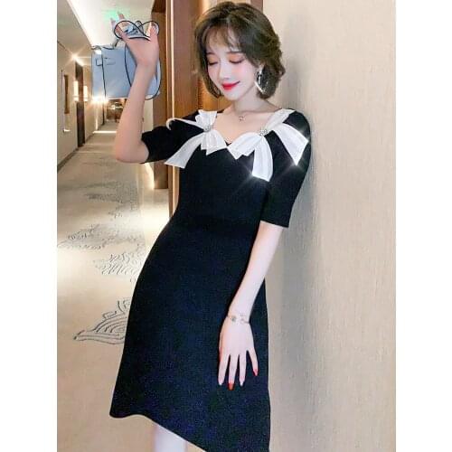 Top Quality bowknot nail bead party atmosphere brought to play took new summer dress