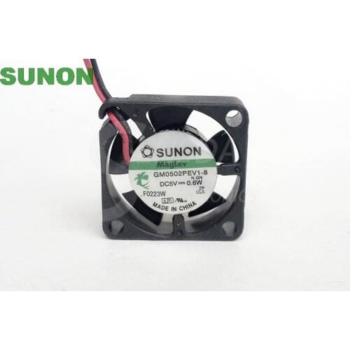 Original For Sunon maglev 2506 GM0502PEV1-8 25mm 2.5cm DC 5V 0.11A mini micro quiet silent axial cooler Cooling Fans