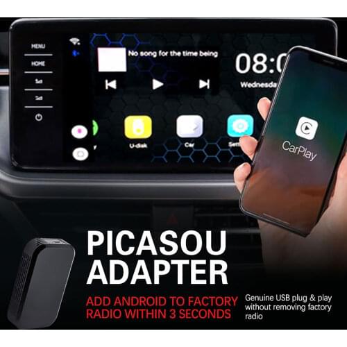OTTOCAST U2-Smart Wireless CarPlay Adapter CarPlay AI BOX 4+32G for Neflix Youtube For Mercedes-Benz Audi BMW and various brands