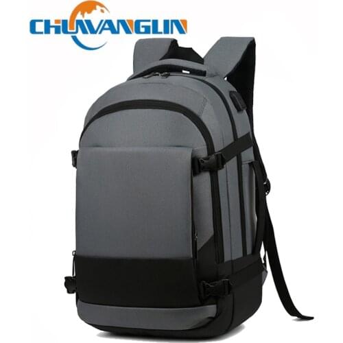 Chuwanglin Mens Laptop Usb Backpack School Bag Rucksack Anti Theft Backbag Travel Daypacks Male Backpack Mochila T21-10501