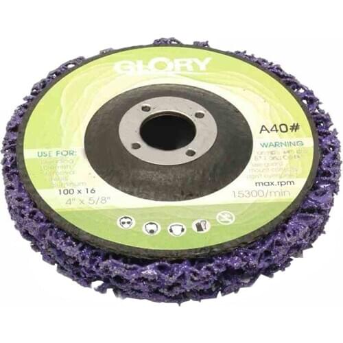 100*16mm Grinder Wheel Poly Strip Disc Abrasive Wheel Paint Rust Remover Clean Grinding Wheels For Durable Angle Grinder Truck