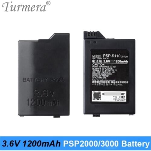 Replacement Battery 1200mAh 3.6V Lithium Li-ion Rechargeable Battery Pack for PSP-2000 PSP-3000 in Series of 3001 3004 3008 2004