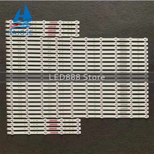 LED Backlight Lamp strip for Sony 75" TV XBR-75X850C SVA750A03 Rev04 5LED 10LED A B Type