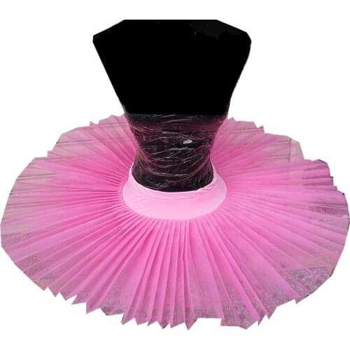 Traje con falda de tutú de Ballet El lago de los cisnes para niñas, bailarina, ropa de danza del vientre, faldas de princesa