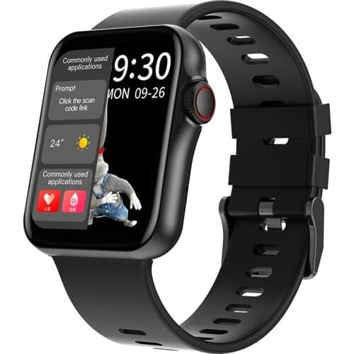 D06 Big Inch Full Touch HD Screen Smart Watch Sport Tracker Support Bluetooth Calling Heart Rate BP ECG With BT Music Playback