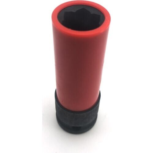 1PC Protective Lug Nut Socket with 1/2 Drive 17mm Convex Flower Head for Mercedes