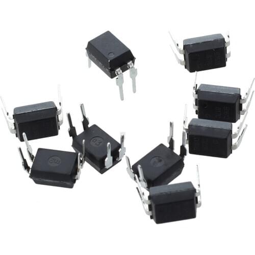 10 PCS 4 DIP Optocoupler IC 817C