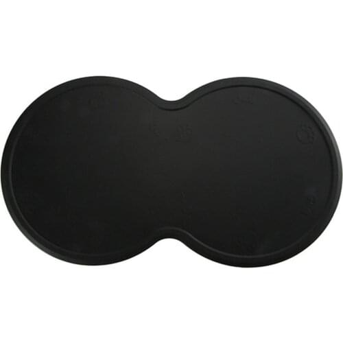 48*27cm Pet Puppy Cat Feeding Mat Cute Cloud Shape Pad Silicone Dish Bowl Anti Slip Base Food Feed Placement Dog Accessories