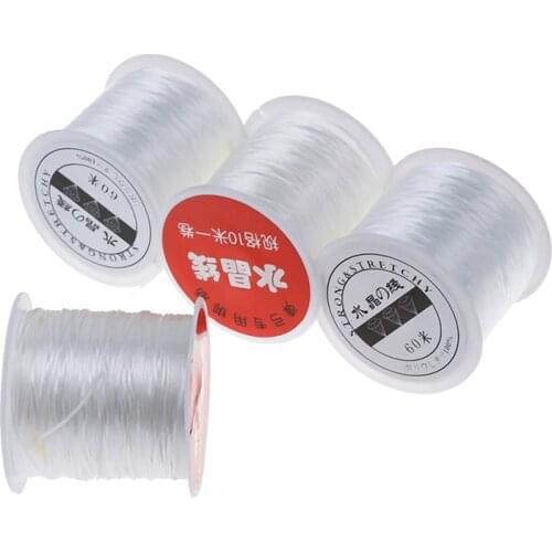 1pc 10m/60m White Rubber Band Tube Tie Rope Outdoor Shooting Accessories Tools For Slingshot Catapult Hunting Outdoor Shooting