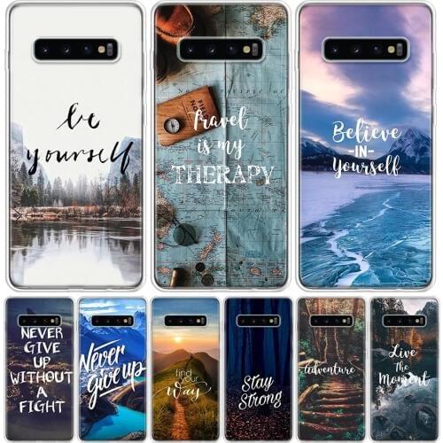 Quotes Aesthetic Tumblr Cover Phone Case For Samsung Galaxy S10 S20 Ultra Note 10 9 8 S9 S8 J4 J6 J8 + Lite Plus Pro S7 Coque