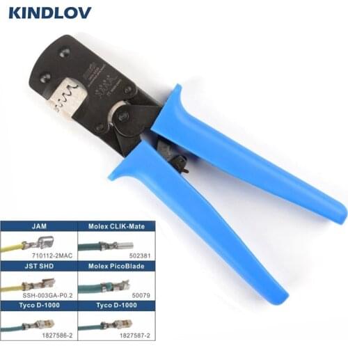 KINDLOV Pliers Crimping Tool 0.03-0.5mm² AWG 32-20 Crimping Pliers Cable Crimper Terminal Connector Clamp Tools For Electricia