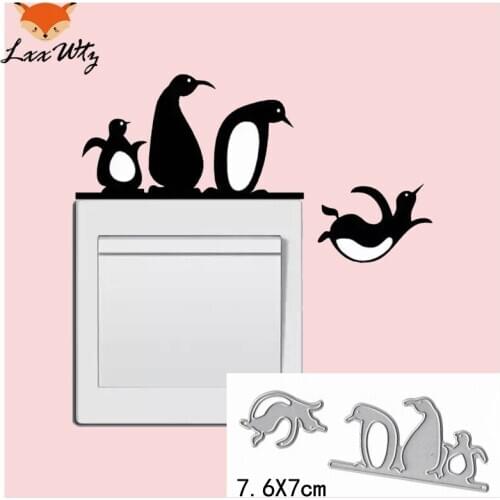 Penguin metal Cutting Dies for scrapbooking dies aper Cards Photo Album Decorative