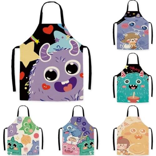 Cartoon anime maid apron kitchen aprons cooking aprons for woman apron kid apron custom apron apron kitchen kawaii apron cooking
