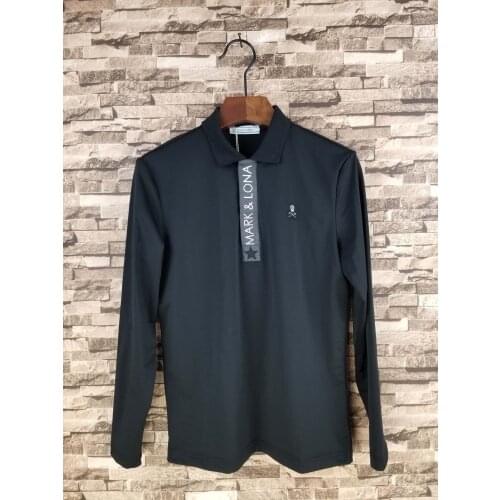Mark Lona Men’s Long Sleeve Polo-Shirt
