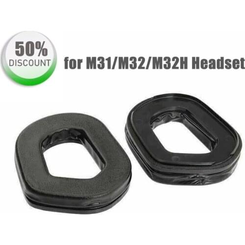 New OPSMEN Earmor M31/M32/M32H Headset Pair S03 Silicone Gel Ear Cushion Pads