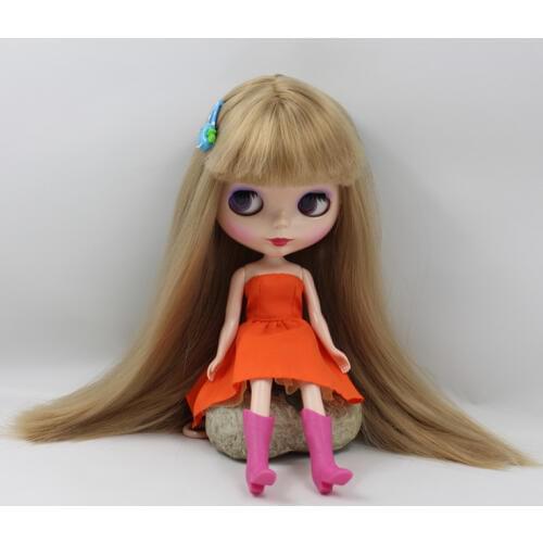 Nude blyth action figure dolls(blond hair )