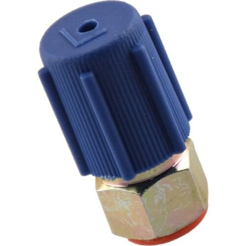 3/8" High 7/16" Low R12 to R134a Brass Heavy Duty Tank Vacuum Pump Adapter