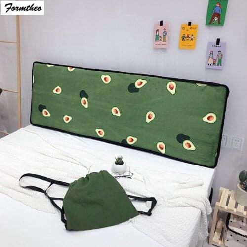 FORMTHEO High Density Foam Headboard Back Cushion Bedside Backrest Large Lumbar Pillow With Core